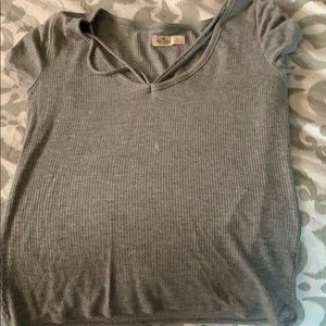 Hollister grey shirt